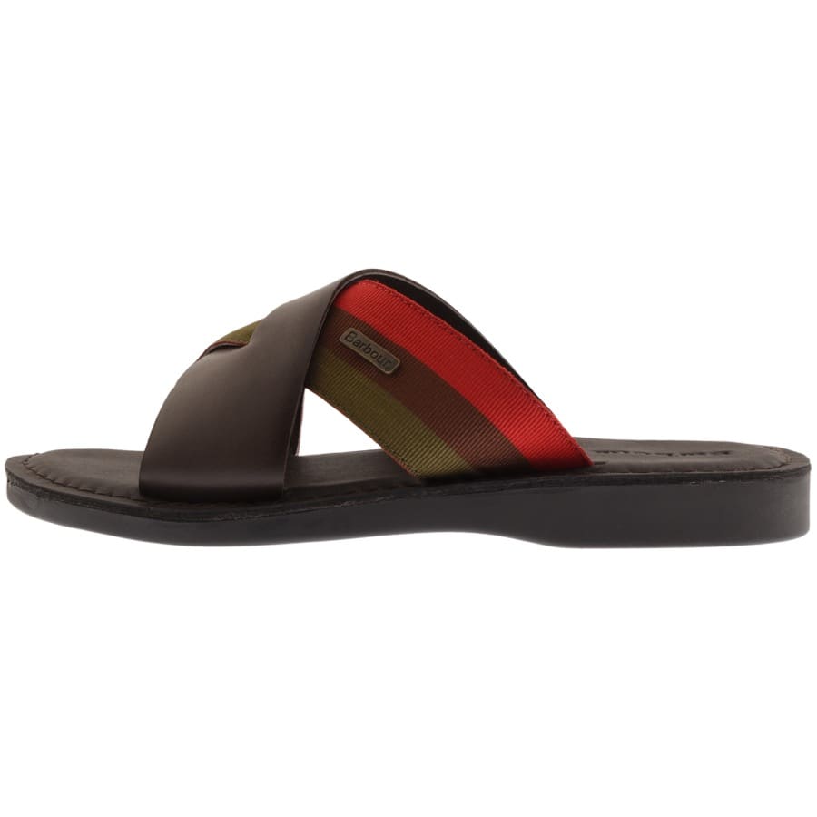Alternative Image for ProductBarbour Arlo Sandals Brown2